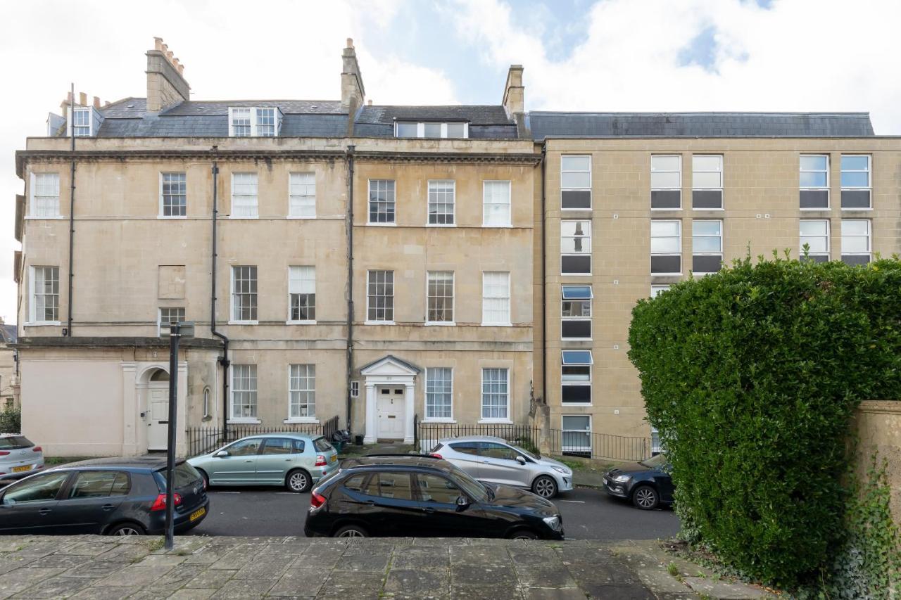 Stunning Georgian Apartment In Central Bath Eksteriør billede